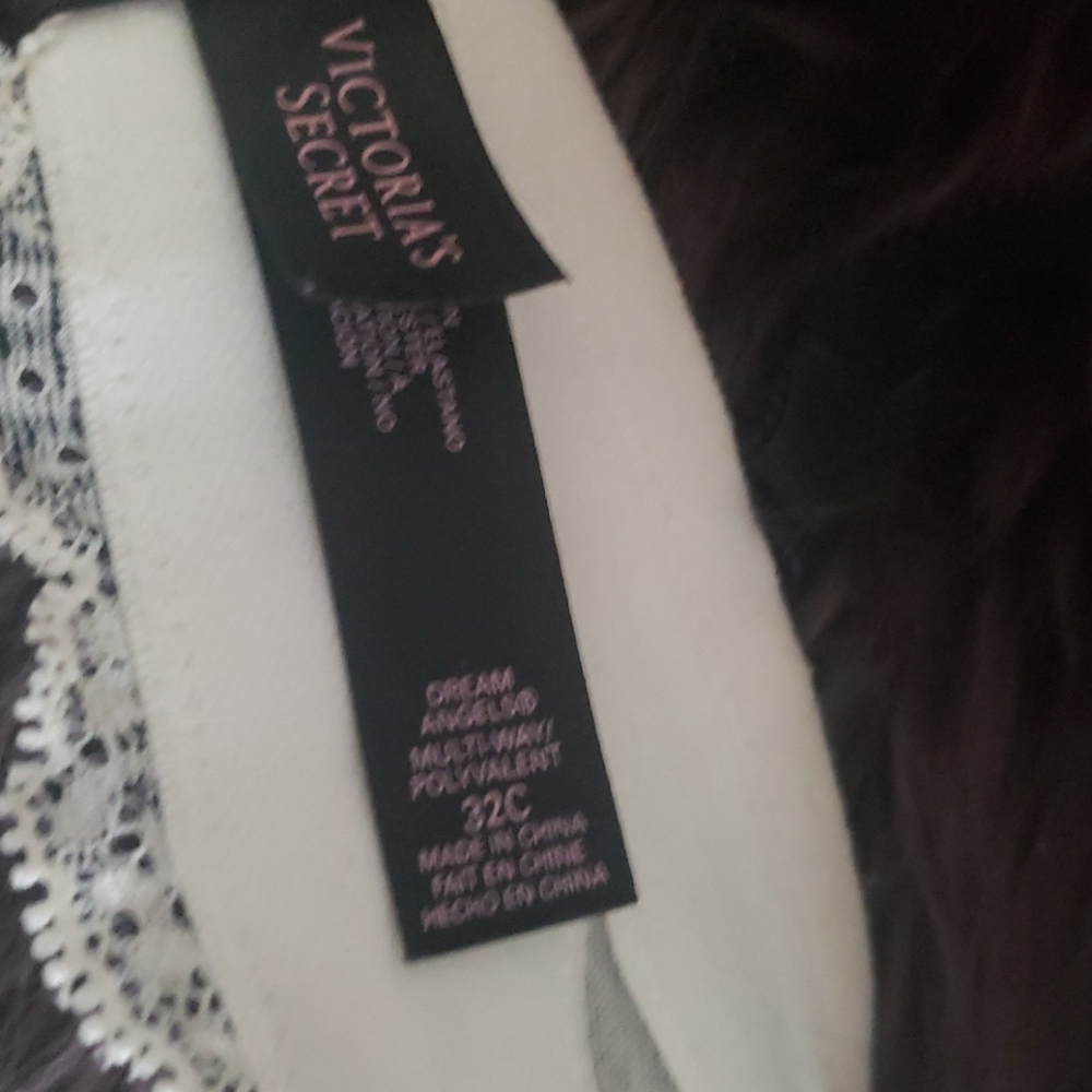 ⭐SET⭐Victoria's Secret Rare Limited Edition Black & White Lace Crystal Set - Picture 6 of 11